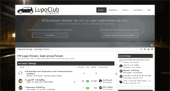 Desktop Screenshot of lupoclub.de